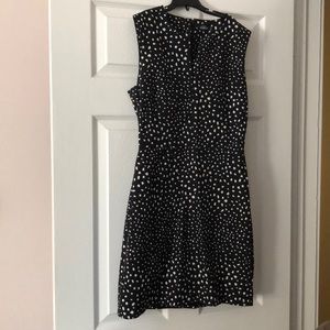 Kate Spade Saturday black and white dress